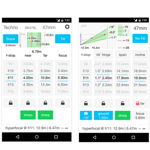 Prematuro A gran escala Impuestos Depth of Field App | Linhof